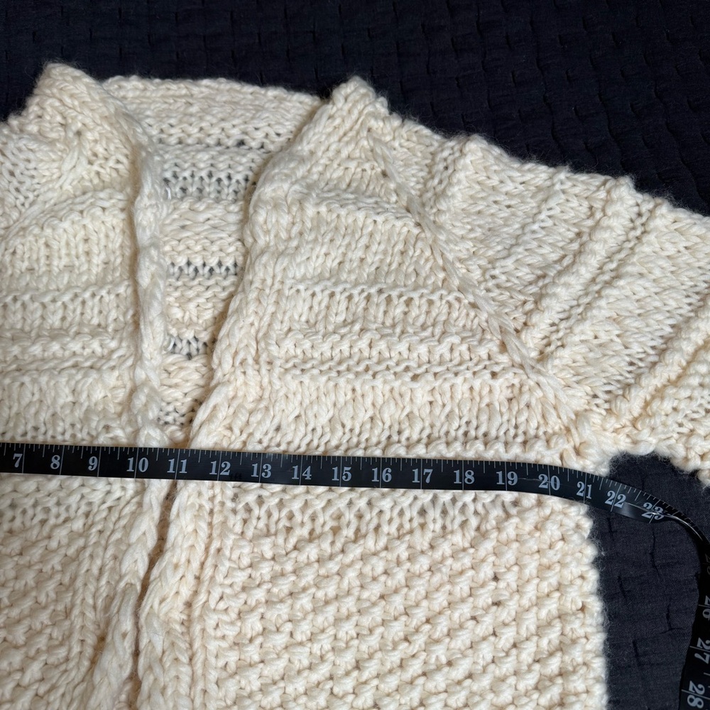 Cozy Cream Knit Cardigan - Picture 7 of 9
